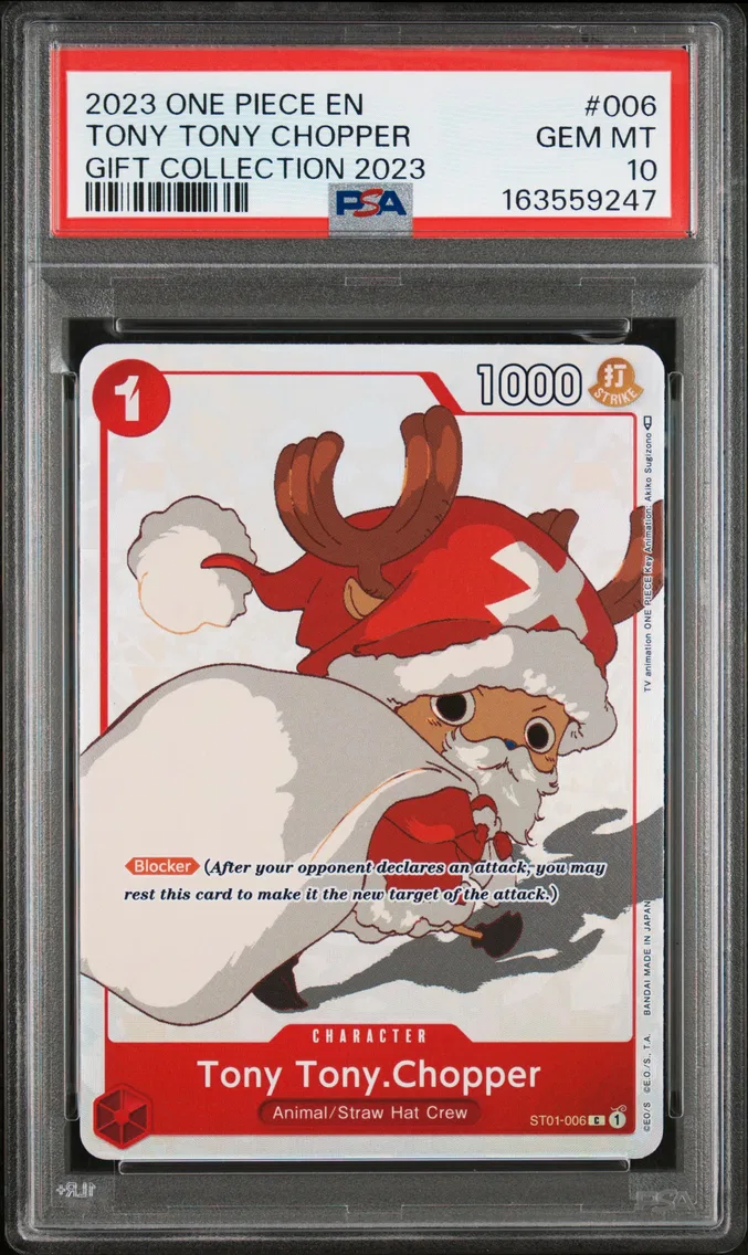 2023 #006 Tony Tony Chopper PSA 10 One Piece Gift Collection 2023
