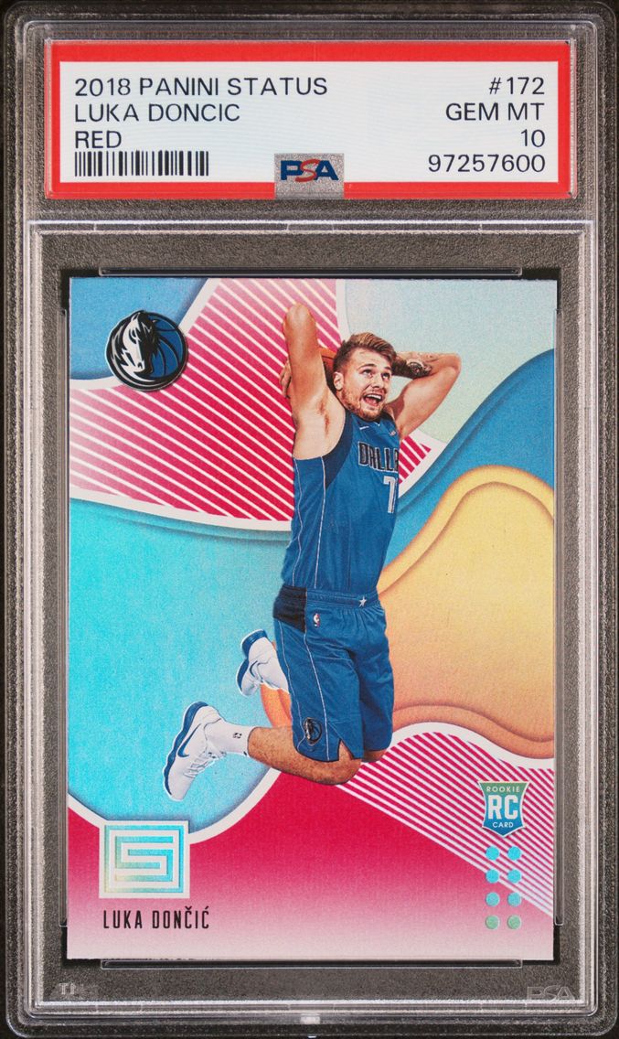 2018 #172 Luka Doncic PSA 10 Pan