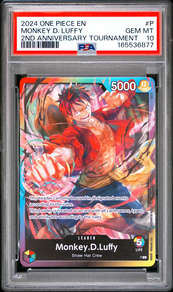 2024 #P Monkey D. Luffy PSA 10 One Piece Promos