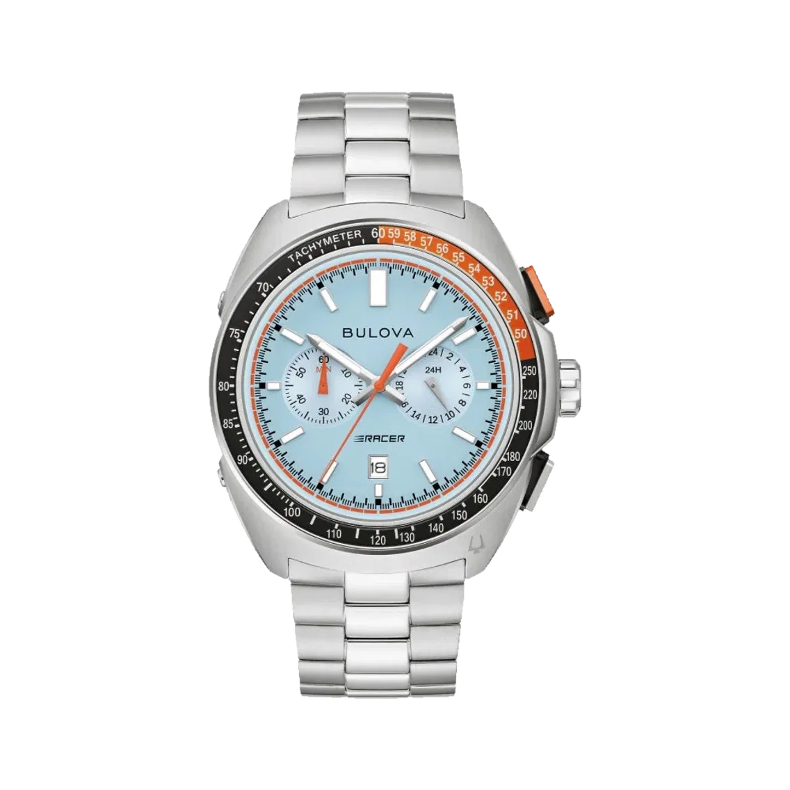 Bulova Racer Chronograph 42mm - Blue on Bracelet