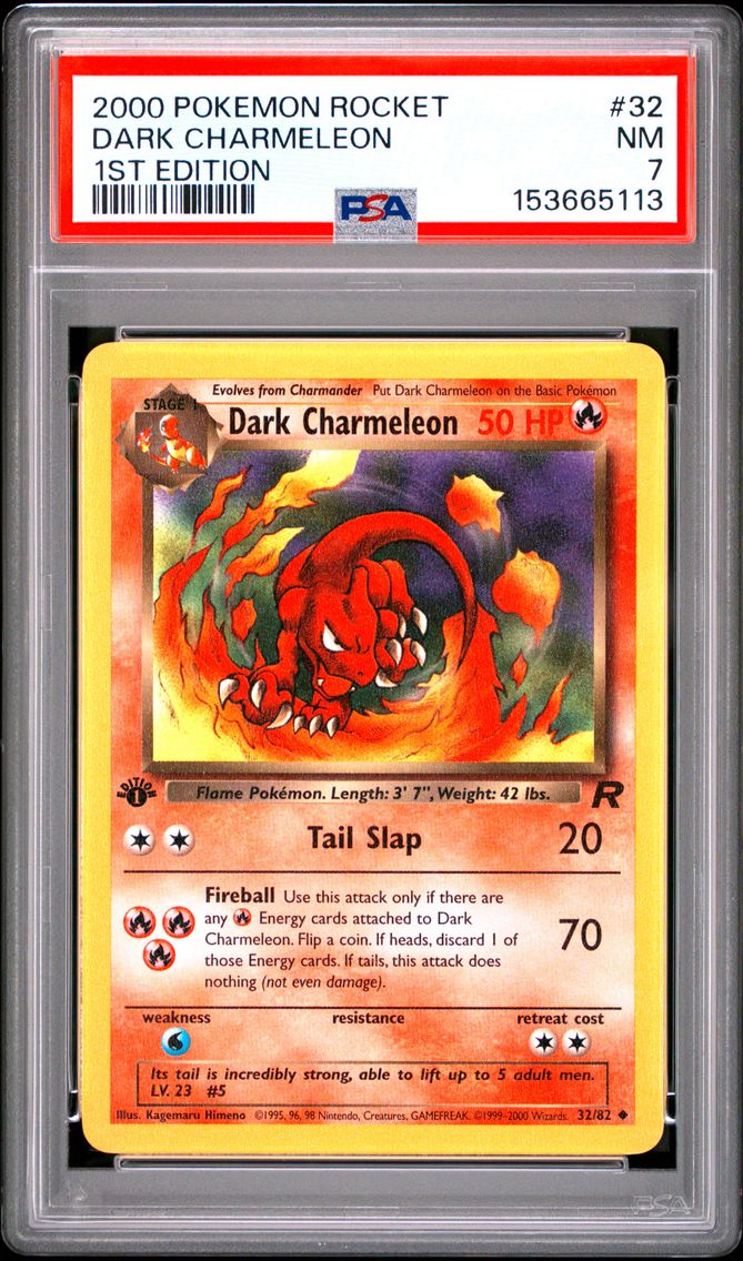 2000 #32 Dark Charmeleon 1st Edi