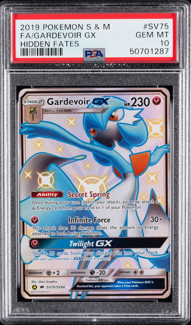 2019 #SV75 FULL ART/GARDEVOIR GX