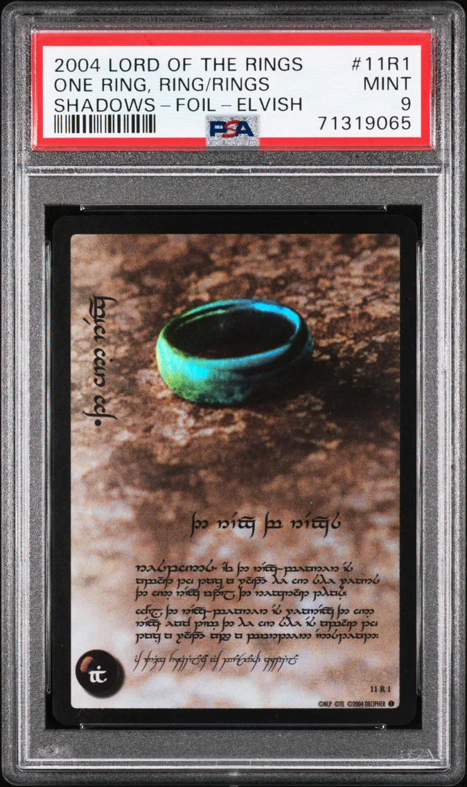 2004 #11R1 The One Ring, the Ring of Rings PSA 9 Shadows