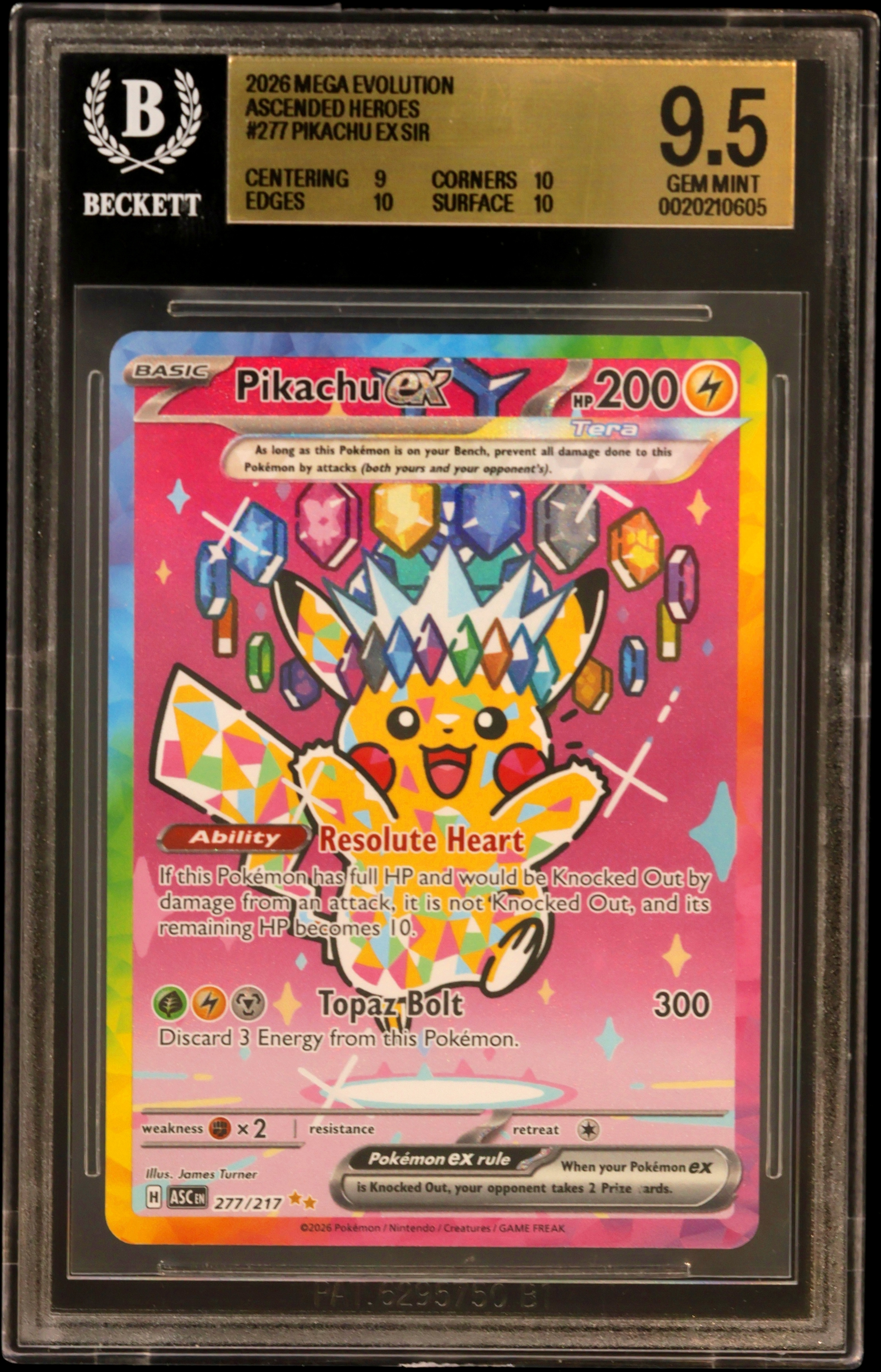 Pikachu ex SIR