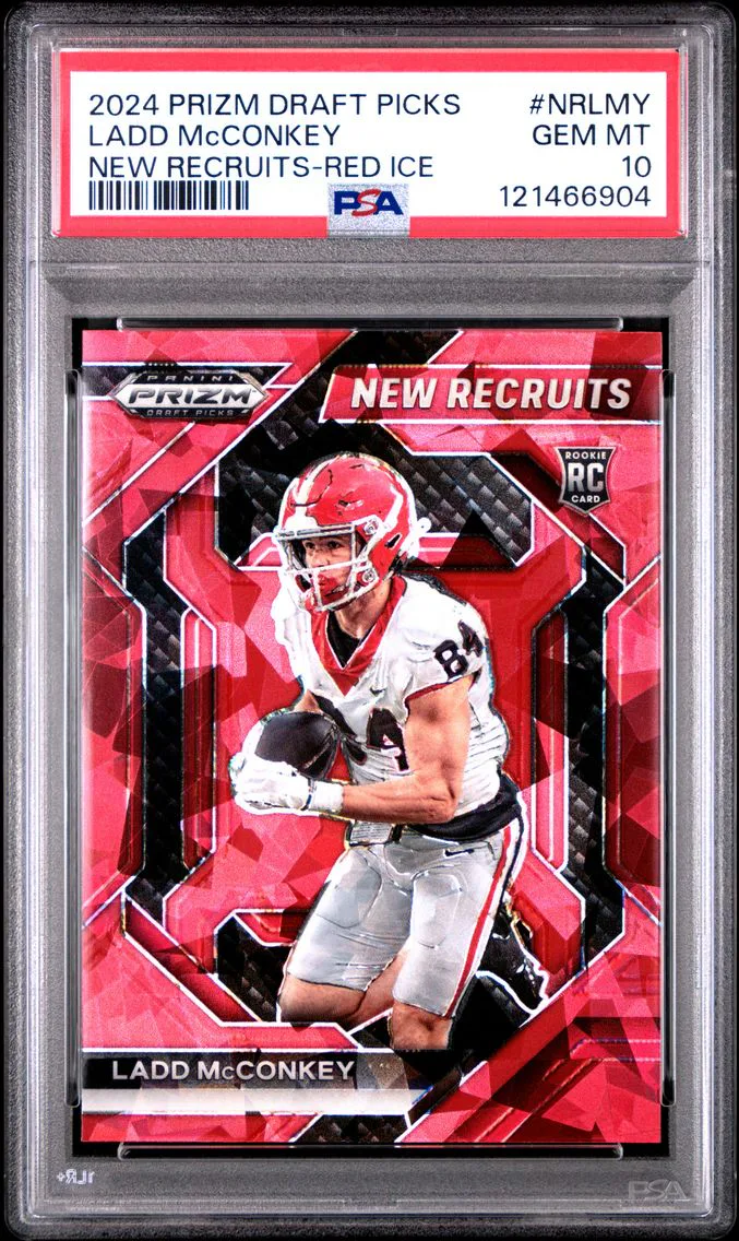 2024 #NRLMY Ladd McConkey PSA 10 Panini Prizm Draft Picks New Recruits