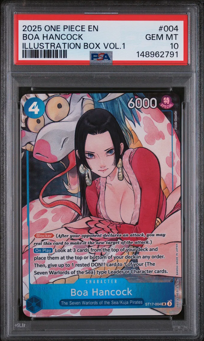 2025 #004 Boa Hancock PSA 10 One Piece Promos