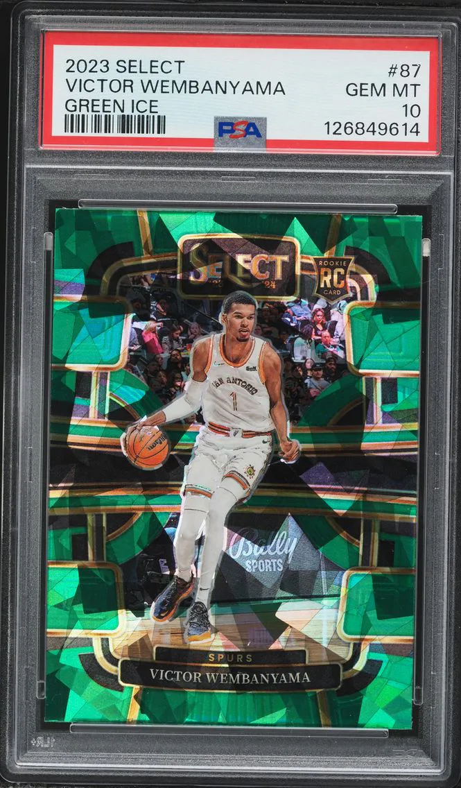 2023 #87 Victor Wembanyama PSA 10 Panini Select Basketball