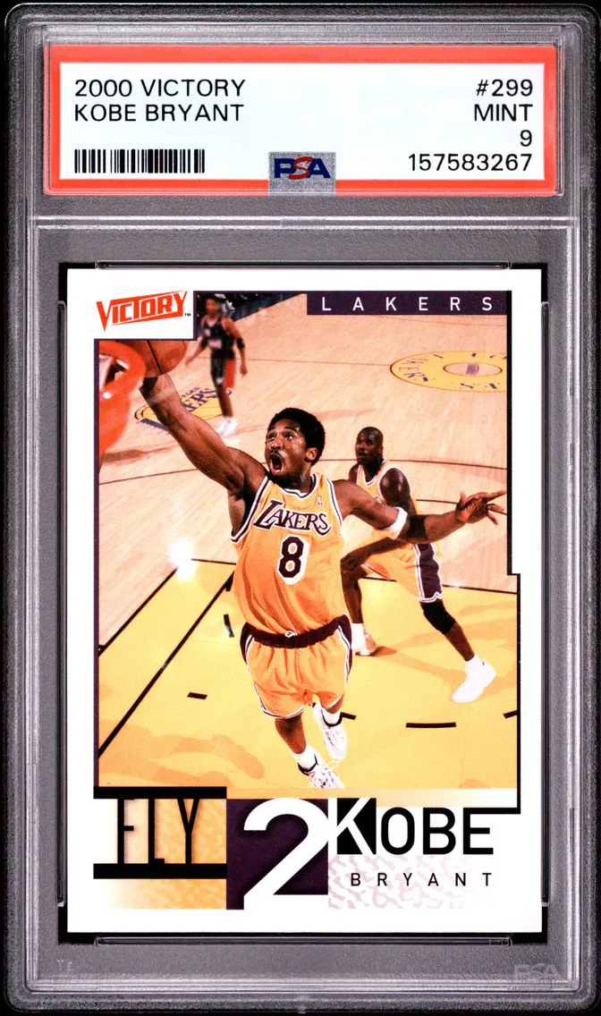 2000 #299 Kobe Bryant PSA 9 Upper Deck Victory