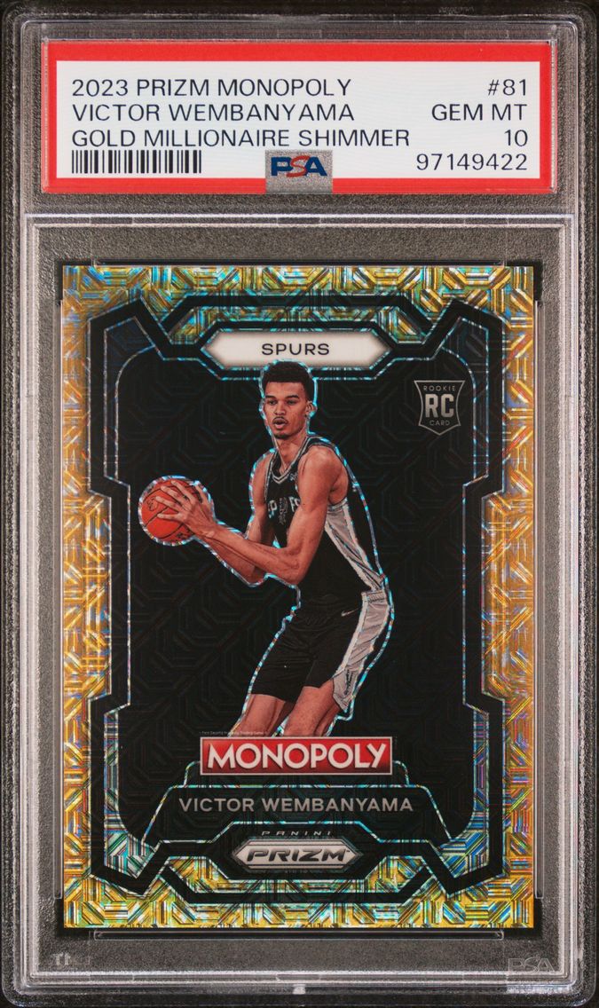 2023 #81 Victor Wembanyama PSA 1