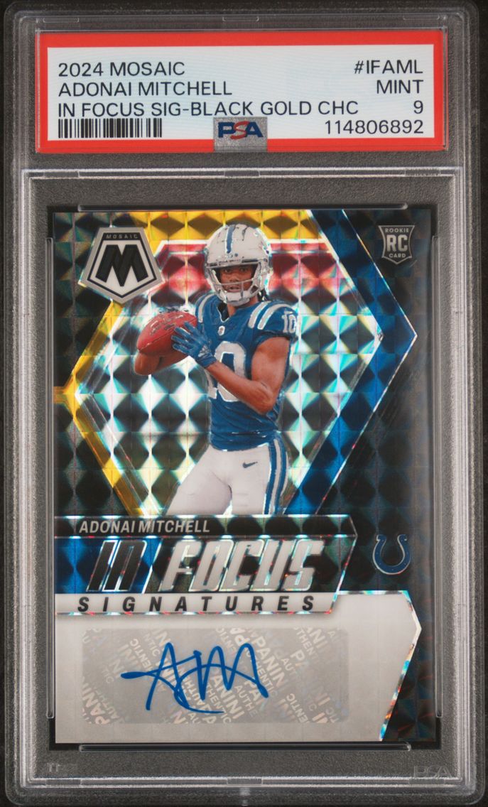 2024 #IFAML ADONAI MITCHELL PSA 