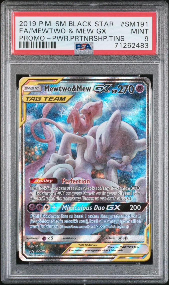 2019 #SM191 Full Art/Mewtwo & Me