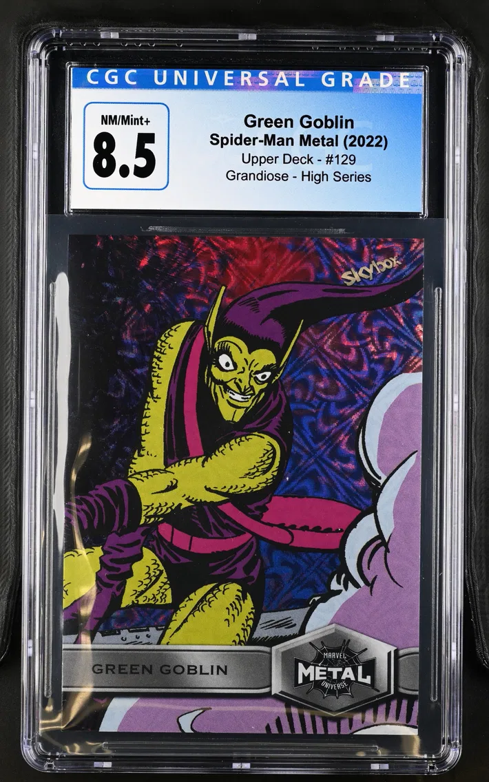 2022 #129 Green Goblin CGC 8.5 Spider-Man Metal - English