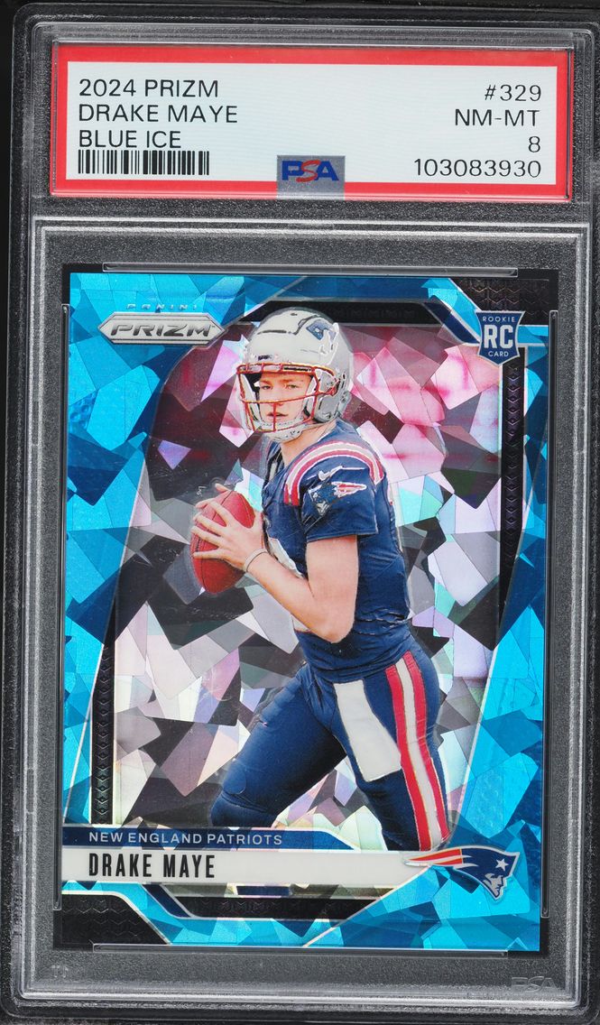 2024 #329 Drake Maye PSA 8 Panin