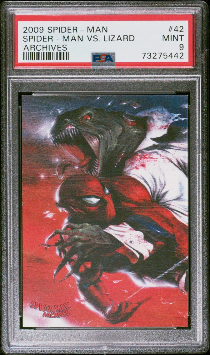 2009 #42 Spider-Man vs. Lizard PSA 9 Spider-Man Archives