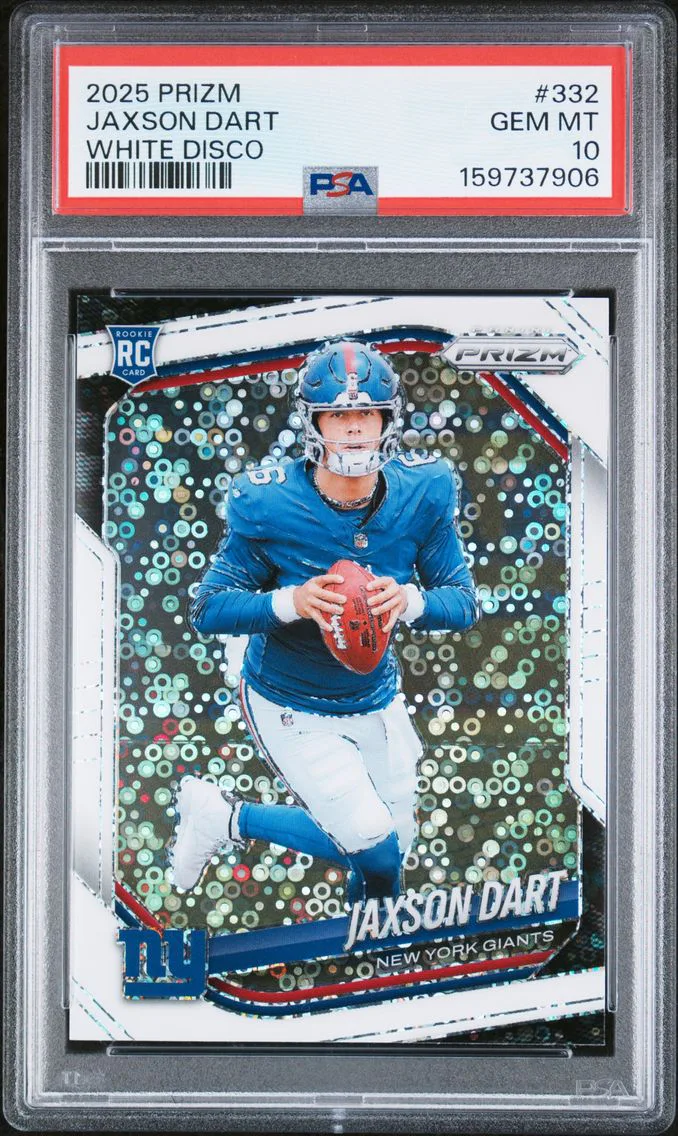 2025 #332 Jaxson Dart PSA 10 Panini Prizm