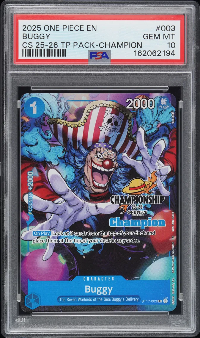 2025 #003 Buggy PSA 10 One Piece