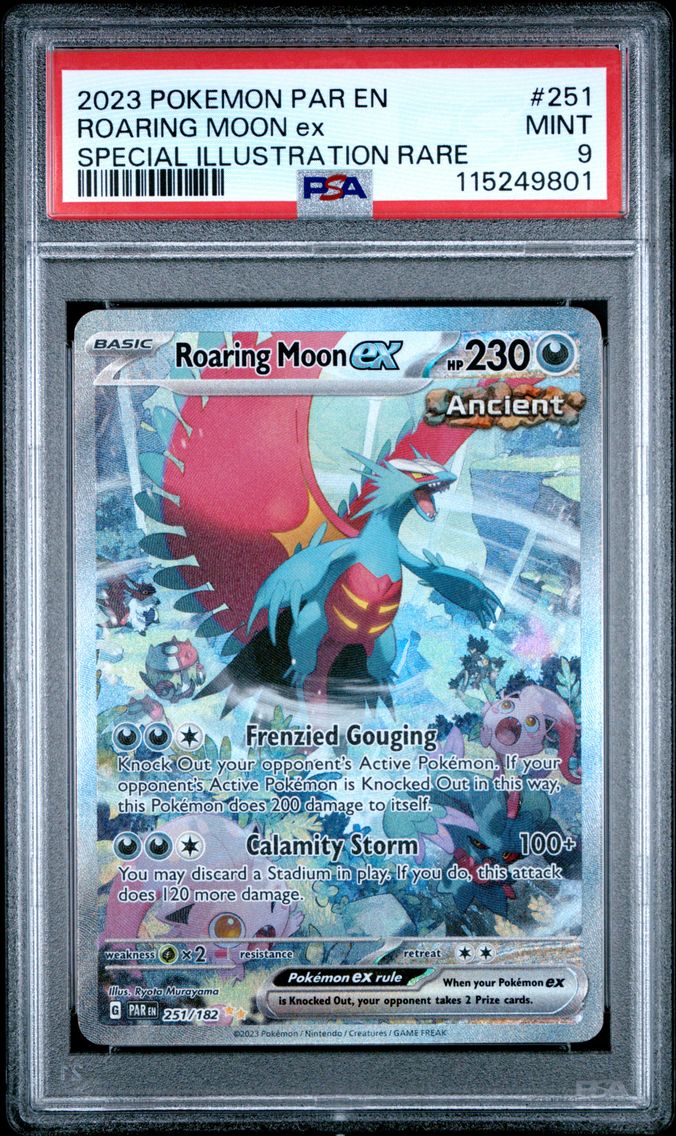 2023 #251 Roaring Moon EX PSA 9