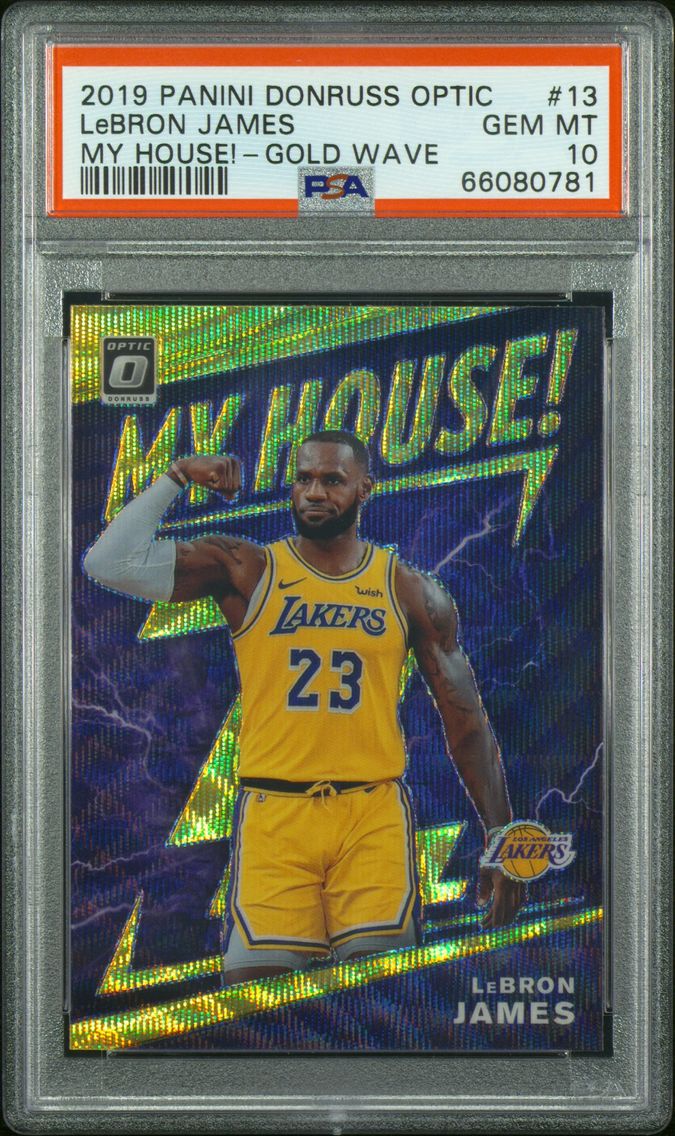2019 #13 LeBron James PSA 10 Pan