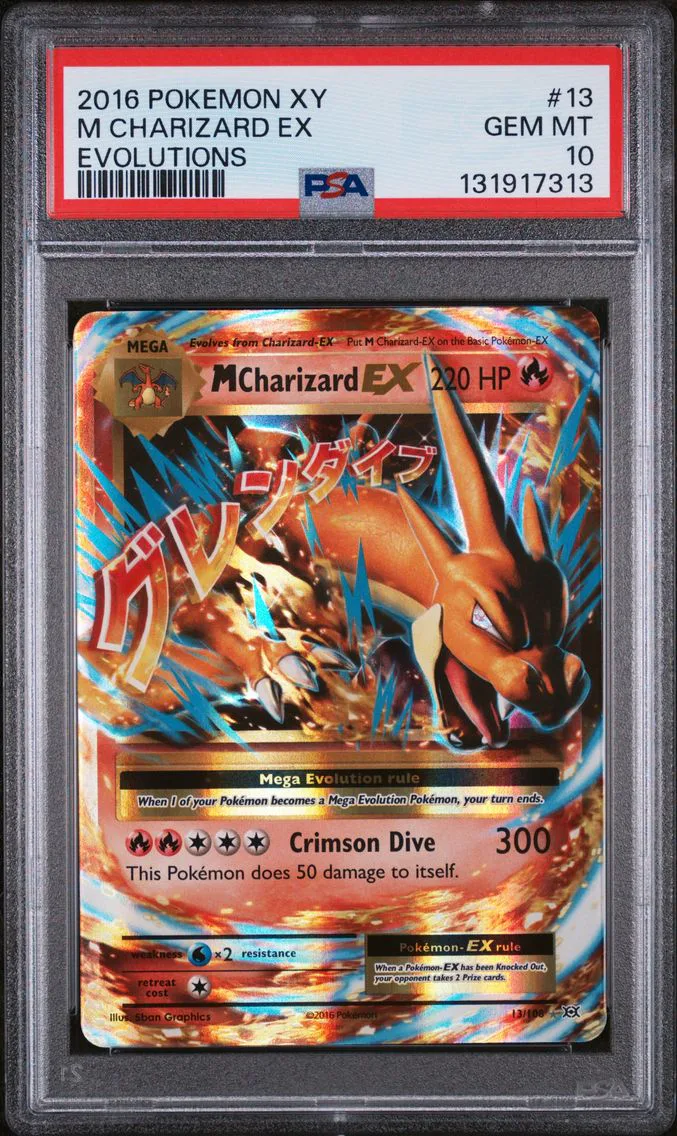 2016 Pokemon XY Evolutions M Charizard EX XY Evolutions #13 PSA 10