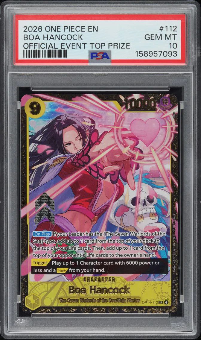 2026 #112 Boa Hancock PSA 10 One