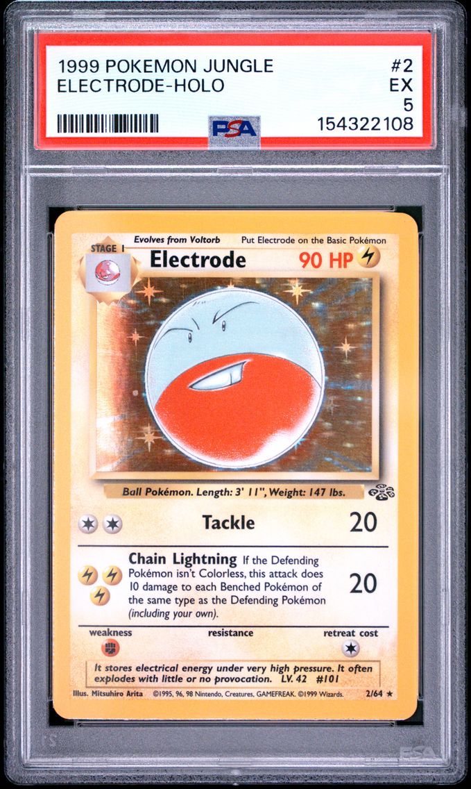 1999 #2 Electrode-Holo PSA 5 Jungle