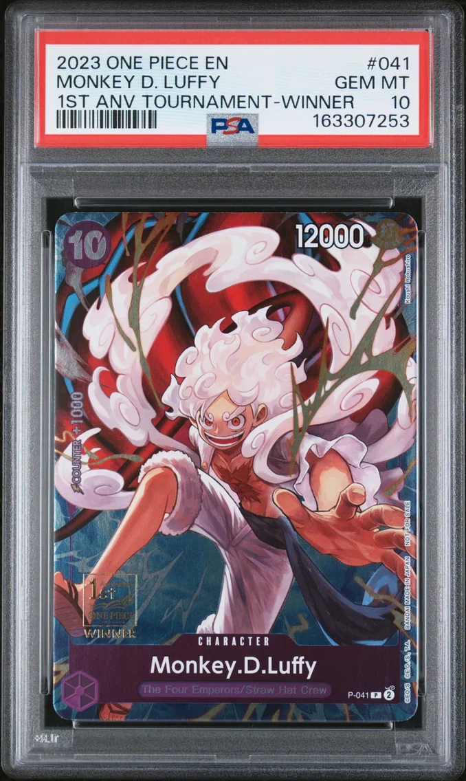 2023 #041 Monkey D. Luffy PSA 10 One Piece Promos