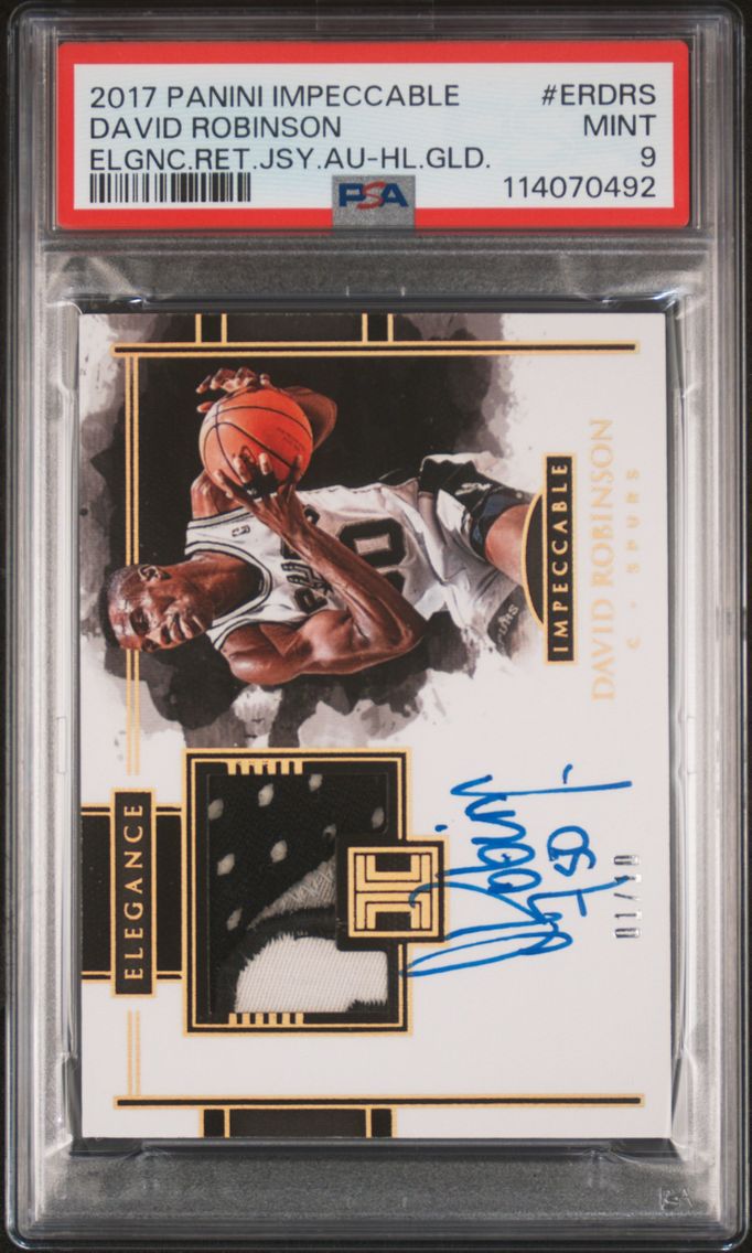 2017 #ERDRS David Robinson PSA 9