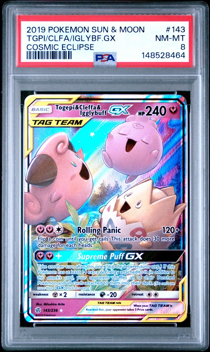 2019 #143 Togepi & Cleffa & Iggl