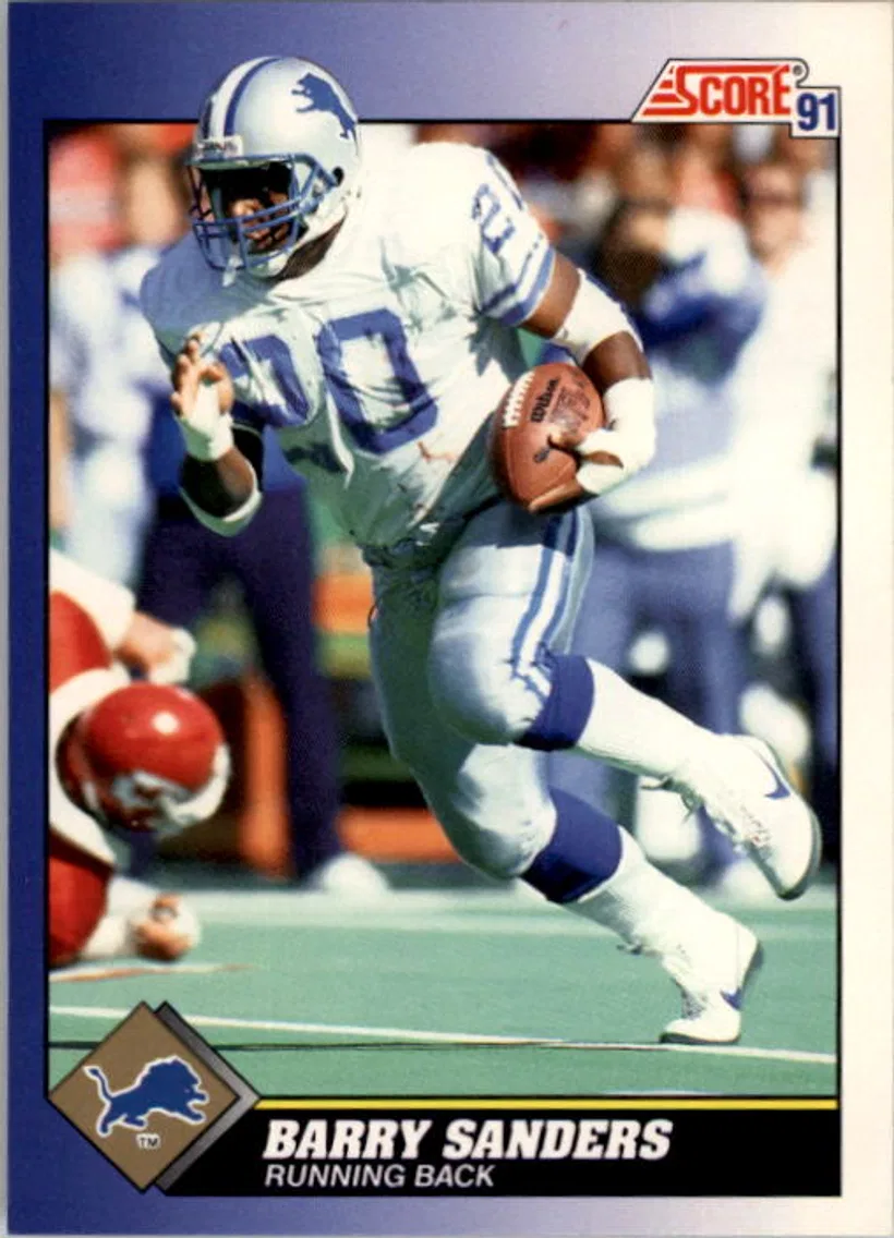 1991 #20 Barry Sanders BGS 9.5 Score