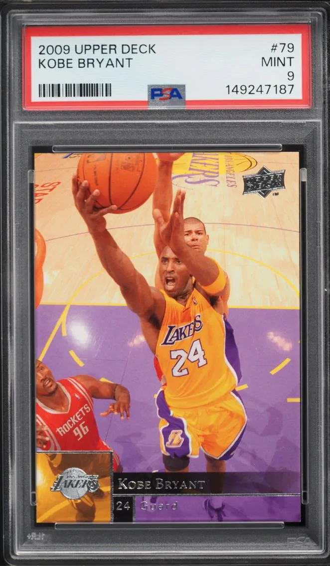 2009 #79 Kobe Bryant PSA 9 Upper Deck Basketball