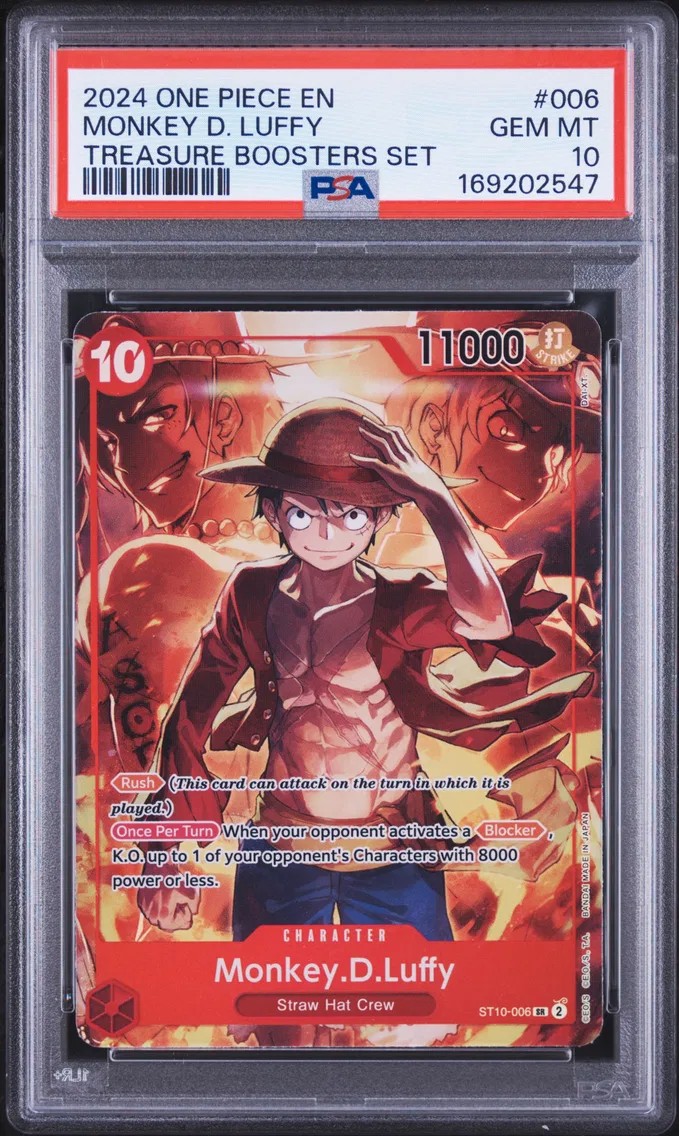 2024 #006 Monkey D. Luffy PSA 10 One Piece Promos