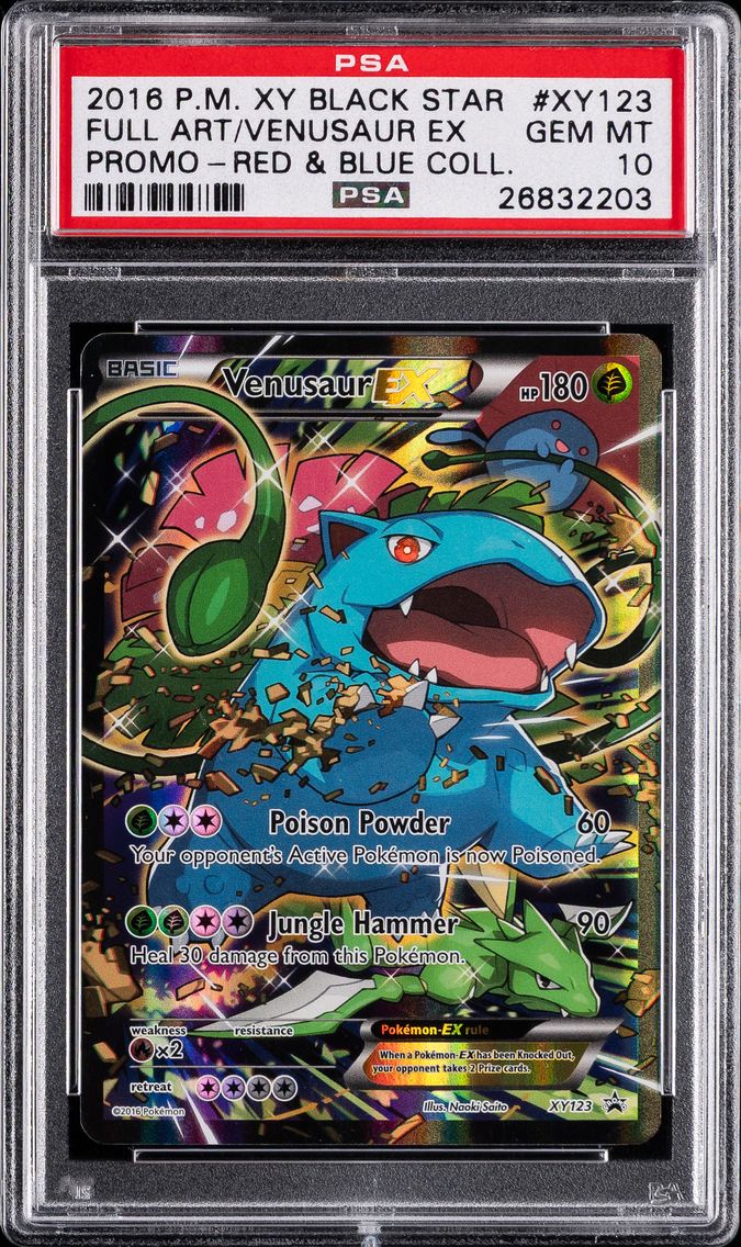 2016 #XY123 Full Art/Venusaur EX