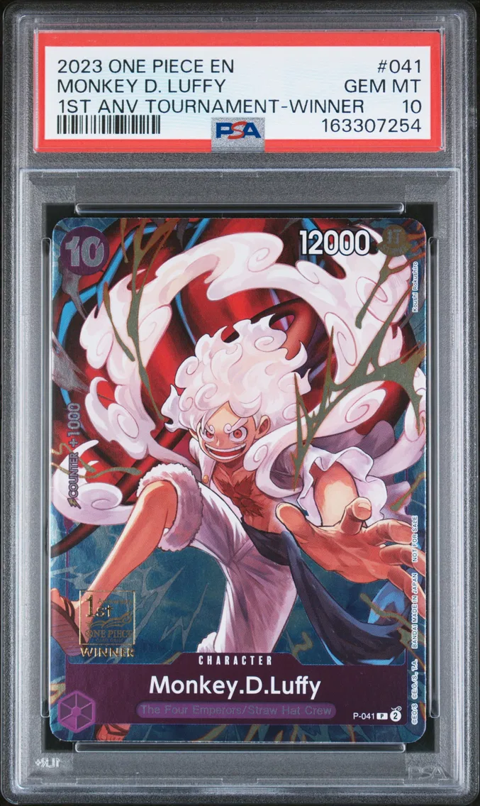 2023 #041 Monkey D. Luffy PSA 10 One Piece Promos