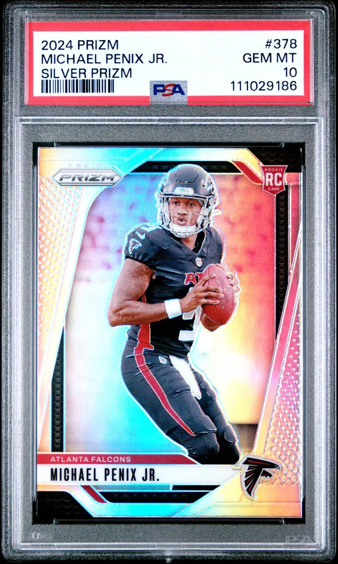 2024 #378 Michael Penix Jr. PSA 10 Panini Prizm