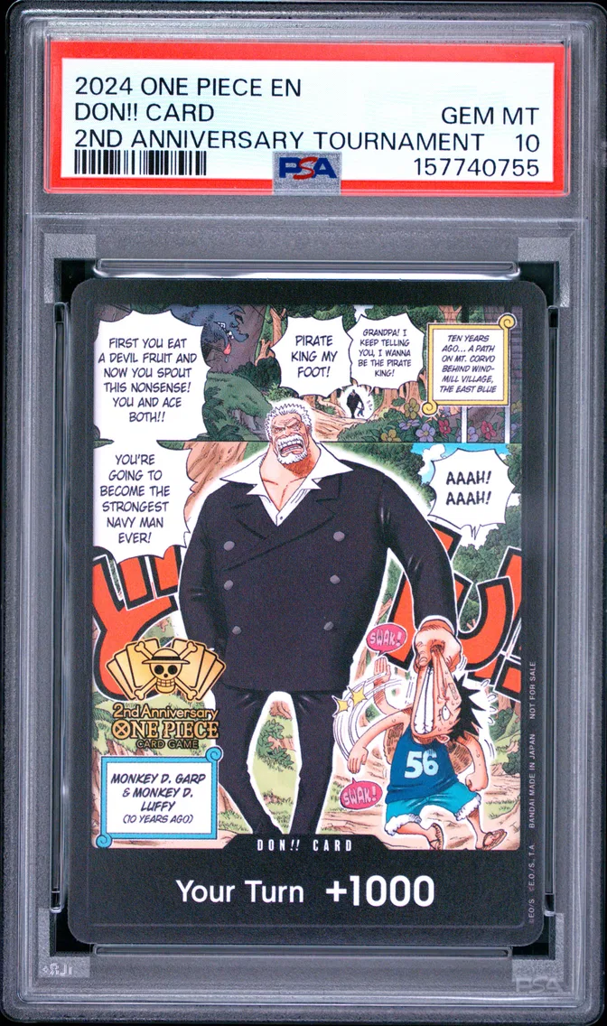 2024 #NA DON!! CARD PSA 10 One Piece Promos