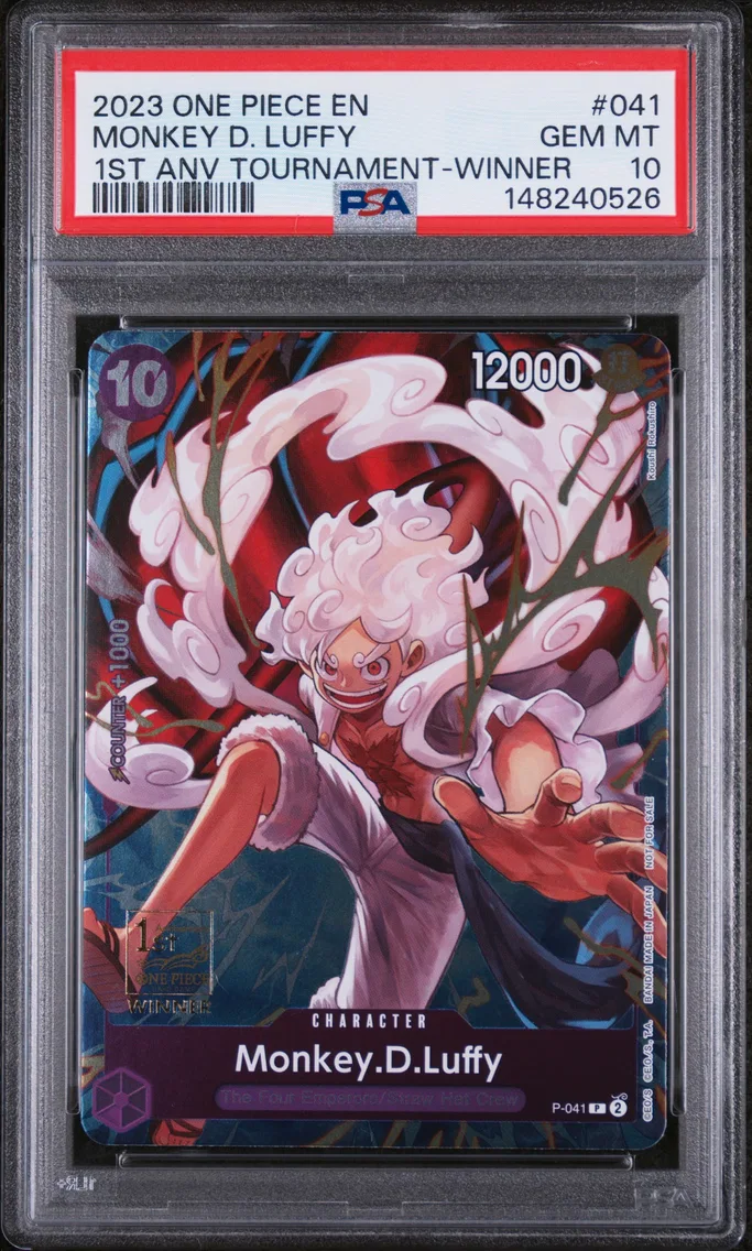 2023 #041 Monkey D. Luffy PSA 10 One Piece Promos