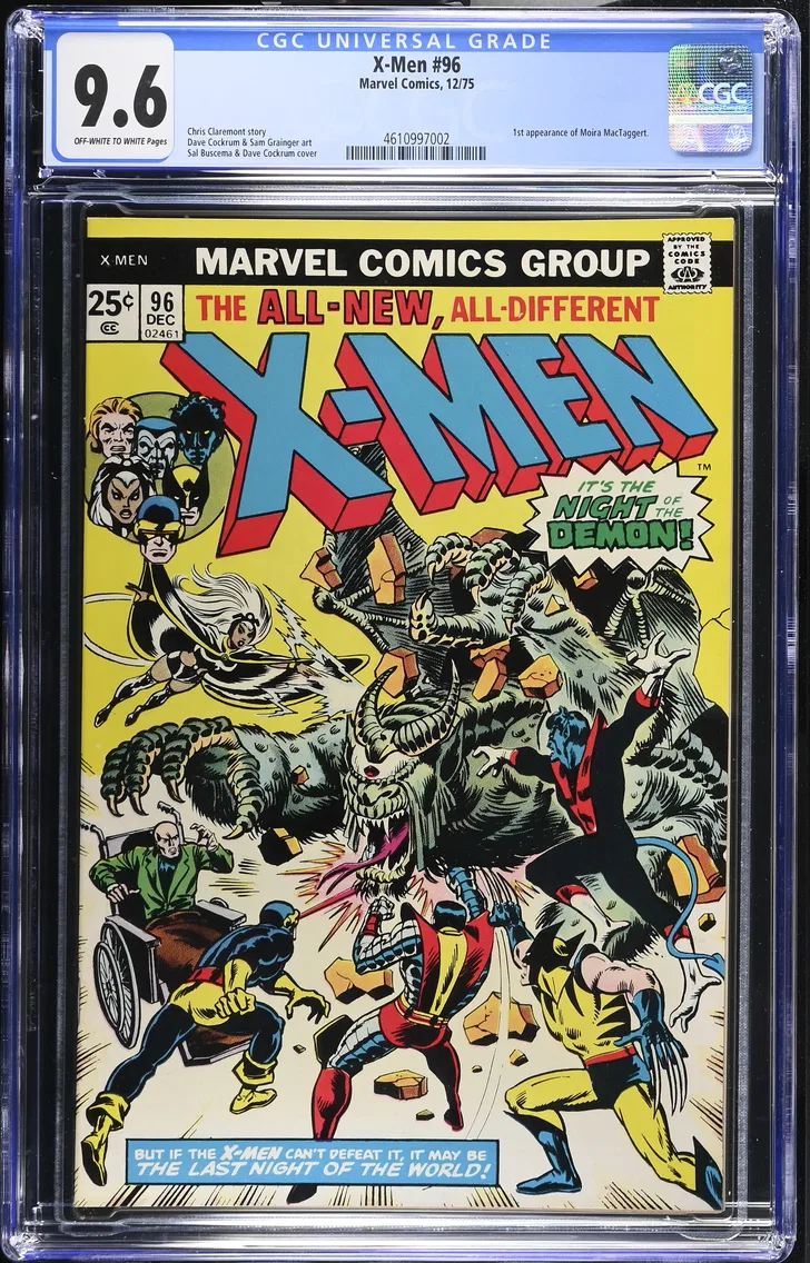 1975 X-Men #96 CGC 9.6 Marvel Comics