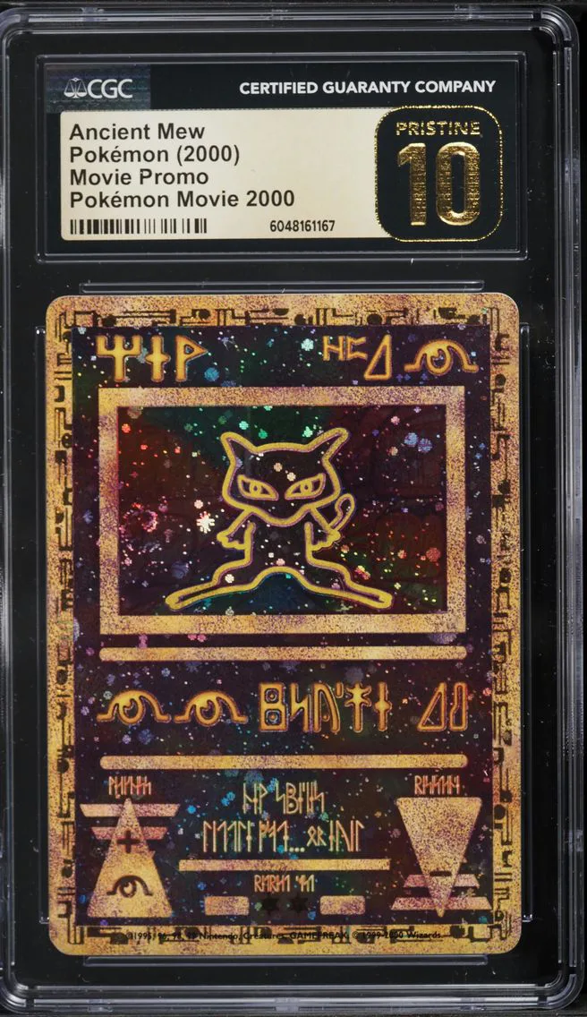 2000 #NA Ancient Mew CGC 10 Pristine Game Movie Pokemon