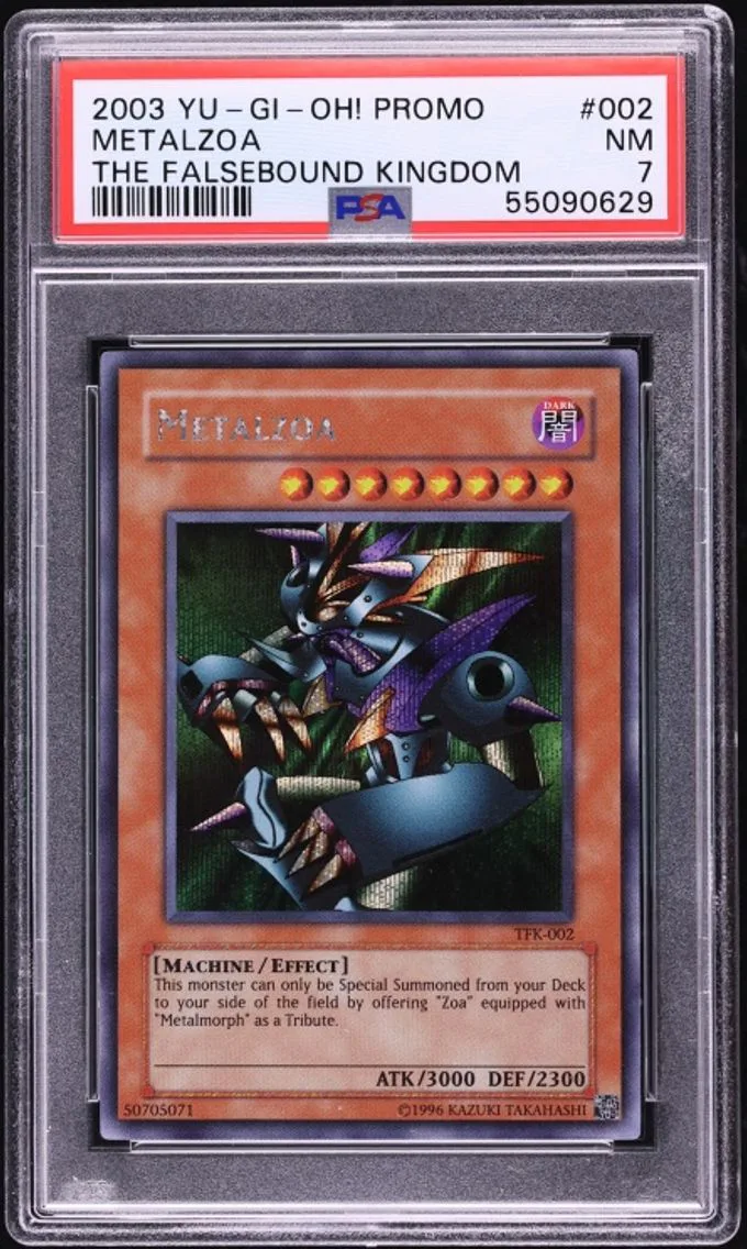 2003 #TFK-002 Metalzoa PSA 7 Yu-Gi-Oh! The Falsebound Kingdom Promo