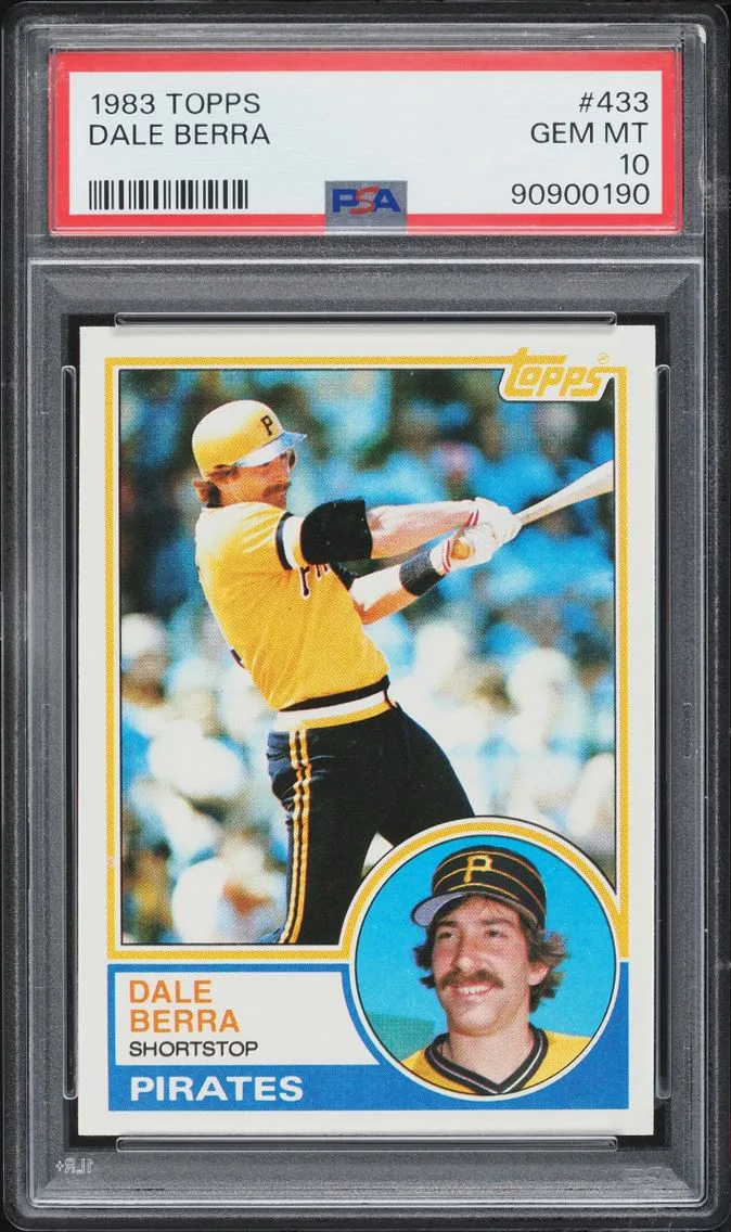 1983 #433 Dale Berra PSA 10 Topps