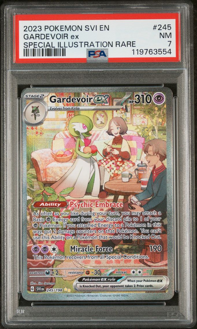 2023 #245 Gardevoir EX PSA 7 Svi