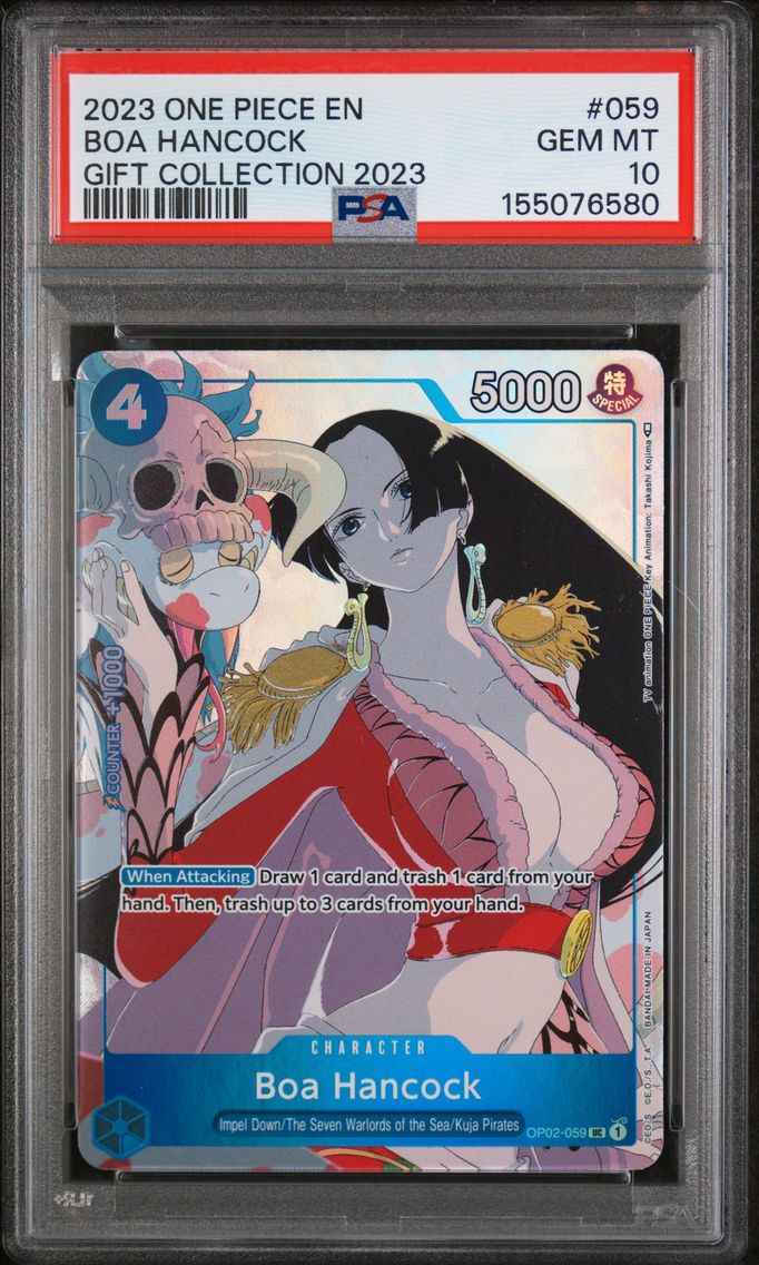 2023 #059 Boa Hancock PSA 10 One Piece Gift Collection 2023