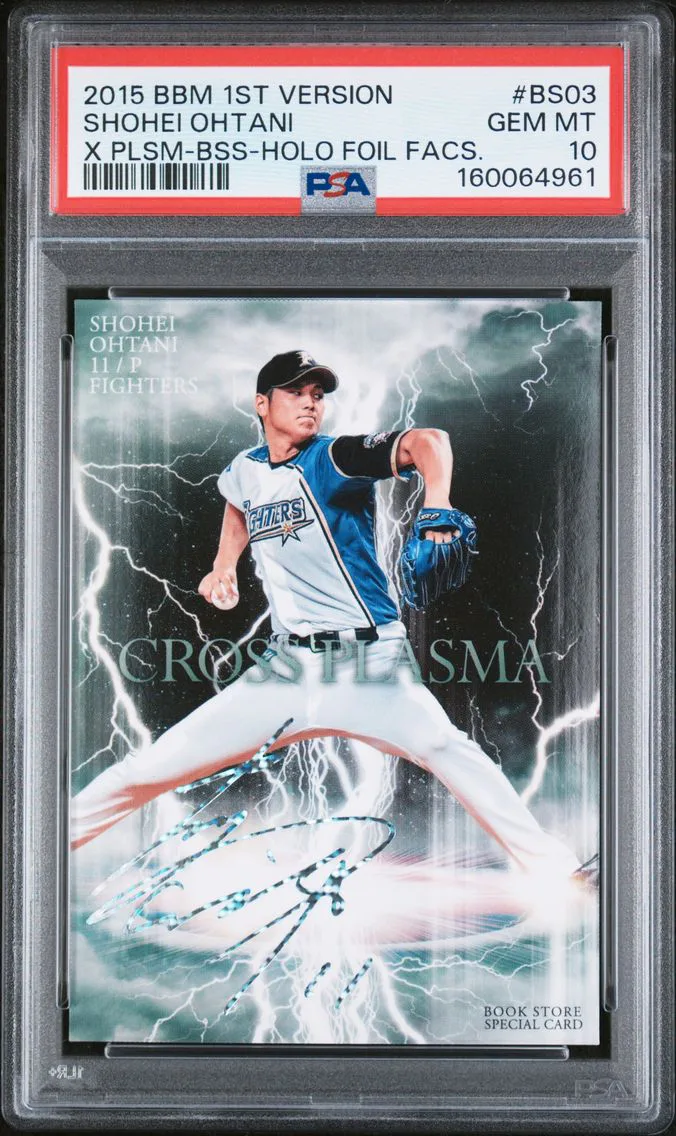 2015 #BS03 Shohei Ohtani PSA 10 