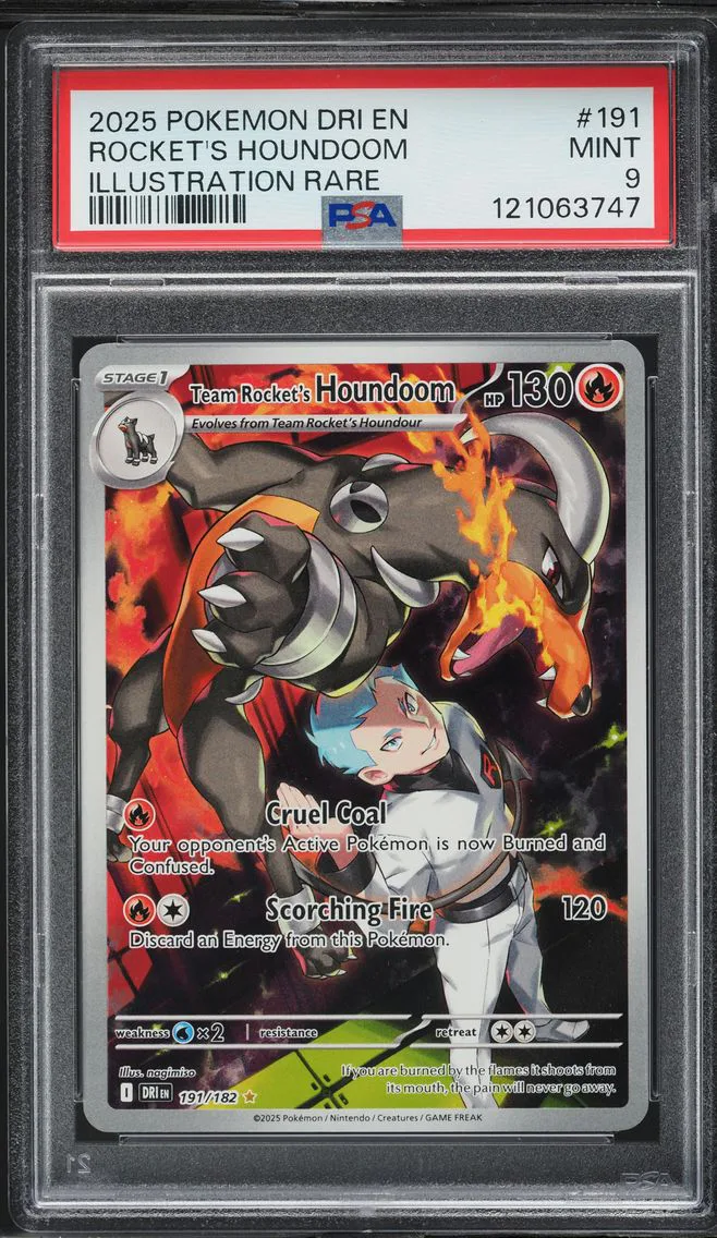 2025 #191 Team Rocket's Houndoom