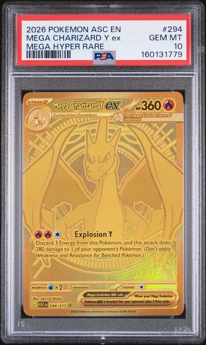 2026 #294 Mega Charizard Y EX PS