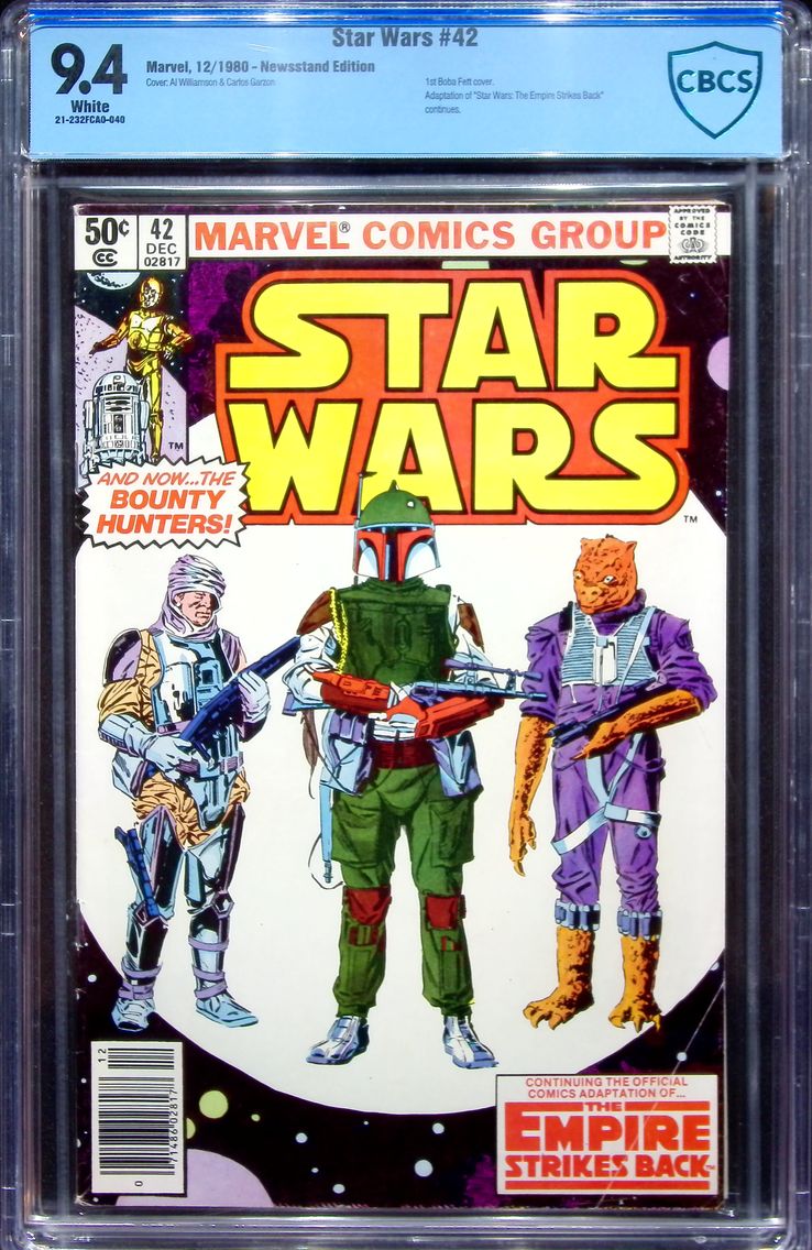 1980 Star Wars #42 CBCS 9.4 Marv