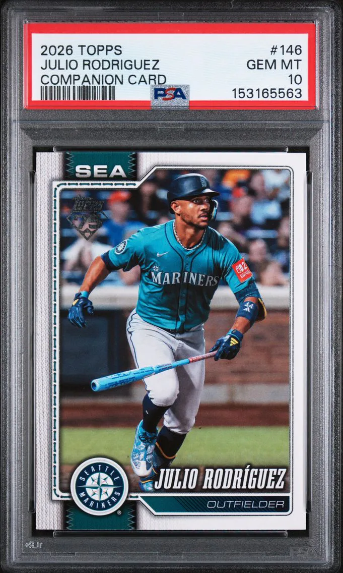 2026 #146 Julio Rodriguez PSA 10 Topps