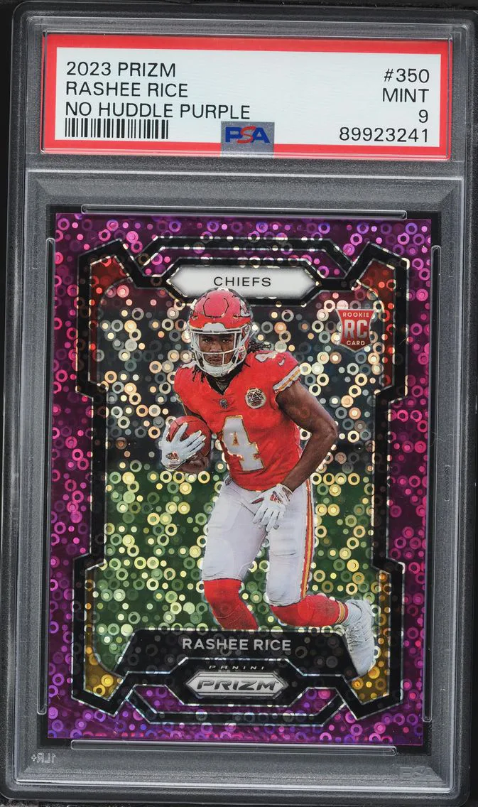 2023 #350 Rashee Rice PSA 9 Panini Prizm Football
