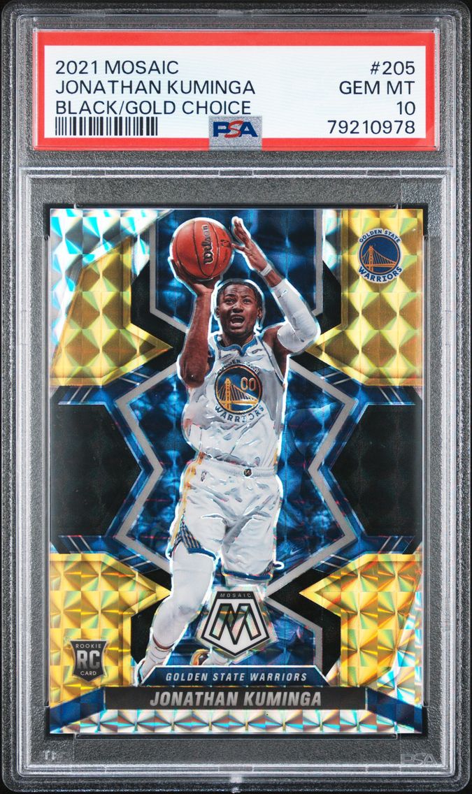 2021 #205 Jonathan Kuminga PSA 1