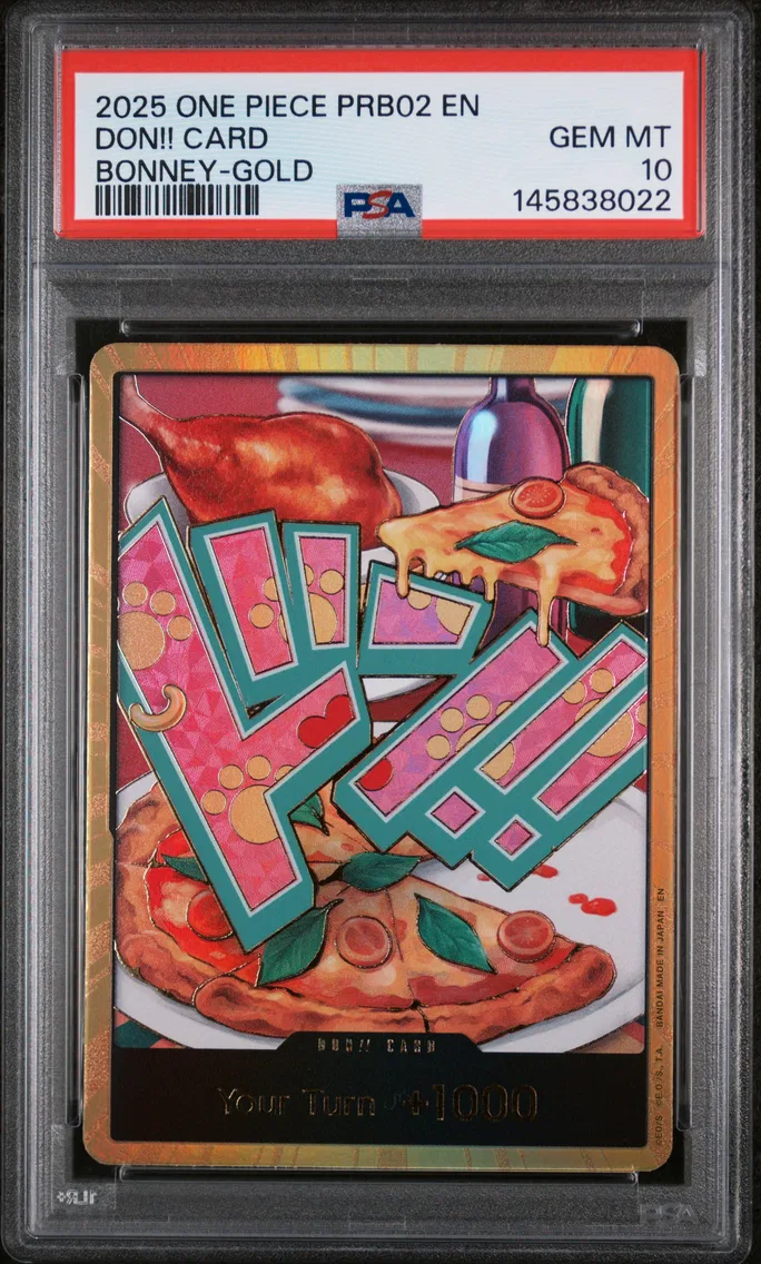 2025 #NA Don!! Card PSA 10 One Piece PRB02-Premium Booster -One Piece Card the Best- Vol.2